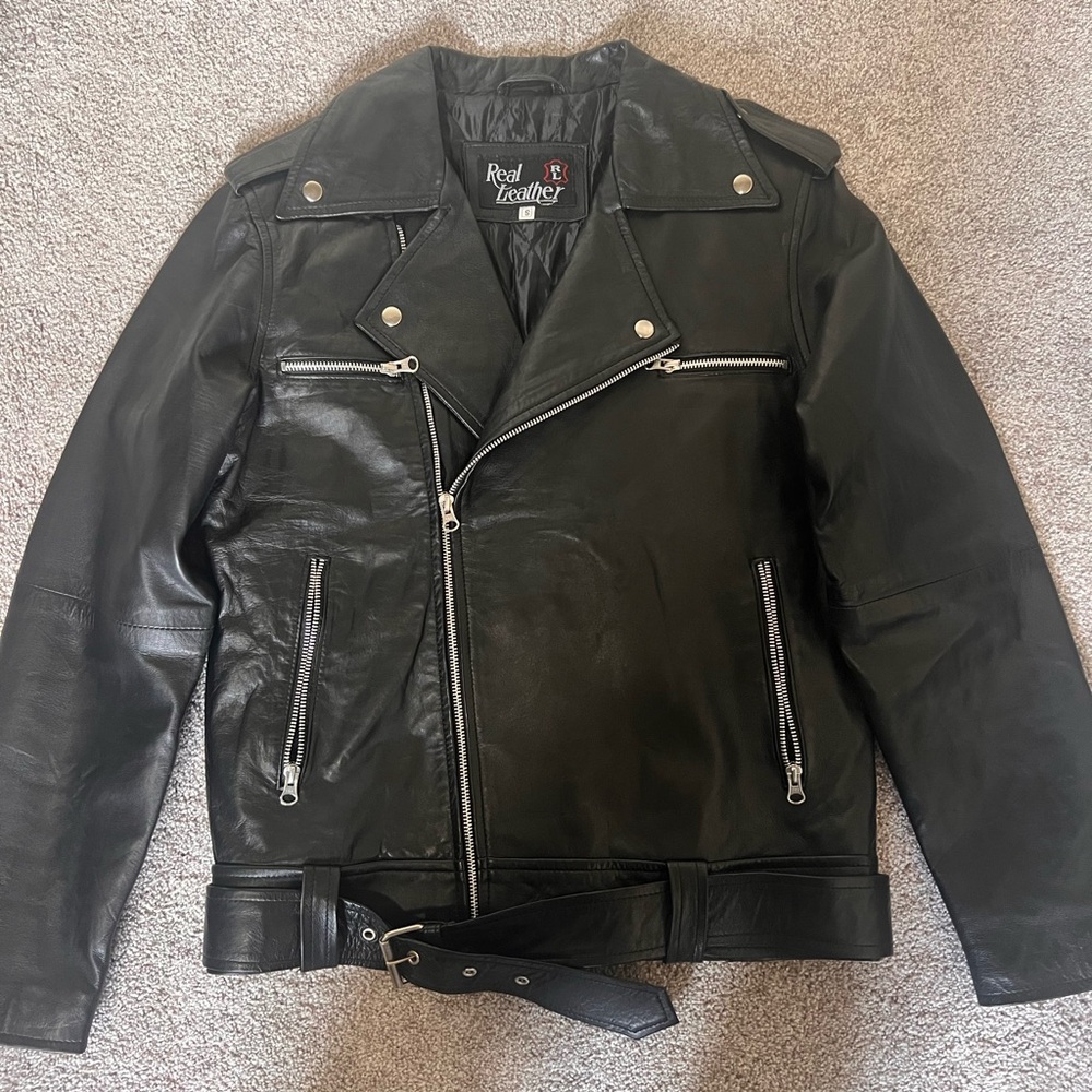 Men’s Leather Jacket -Small